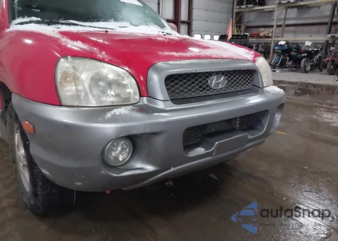 2003 Hyundai Santa Fe Gls/Lx from USA, damaged, VIN KM8SC13E33U523633